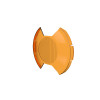 KC HiLiTES SlimLite 8in. LED Light Shield Driving (Shield Only) - Amber - 5211 User 2