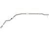 aFe 23-24 GM Trucks L6 Large Bore-HD 3 IN 409 Stainless Steel DPF-Back Exhaust System w/Polished Tip - 49-44144-P Photo - Unmounted