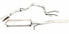 Gibson 20-21 Ford F250/F350 Super Duty Crew Cab (Short Bed) Cat-Back Exhuast - Stainless - 619909 User 1