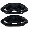 Power Stop 11-18 Ram 1500 Front Black Calipers - Pair (w/Bracket) - S5054BLK Photo - Primary