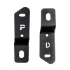 Go Rhino 21-23 Ford Bronco XE Hood Hinge Cube Light Mount - 732280T Photo - Primary