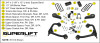 Superlift 20-24 Chevrolet SIlverado / 20-24 GMC Sierra 3in Lift Kit w/ Fox 2.0 Shocks - K1013F Photo - out of package