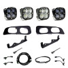 Baja Designs 2023+ Ford F250/F350 Super Duty Squadron SAE/Sport Fog Pocket Kit - Clear - 448225UP Photo - Primary