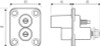 Hella Jump Start Zinc Coated Terminal - 177305001 Technical Drawing