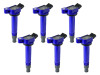 aFe 03-12 Toyota 4Runner V6 4.0L / 05-23 Toyota Tacoma L4 2.7L SCORCHER Ignition Coil - Set of 6 - 77-92006-MC Photo - Primary