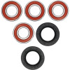 Pivot Works Honda Wheel Bearing Kit Premium Bearings - 25-1777-P Photo - Primary