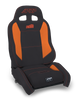 PRP EnduroCrawl Reclining Suspension Seat - Black/Orange Vinyl - Driver - A9001044-201-207 Photo - Primary