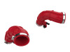 aFe Power 22-24 Toyota Land Cruiser (J300) / 22-24 Toyota Tundra V6-3.4L (tt) Red Turbo Inlet Pipes - 55-20001-R Photo - Primary