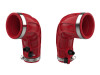 aFe Power 22-24 Toyota Land Cruiser (J300) / 22-24 Toyota Tundra V6-3.4L (tt) Red Turbo Inlet Pipes - 55-20001-R Photo - Unmounted
