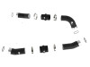 aFe 2024+ Toyota Tacoma BladeRunner  2.5in & 3in Aluminum Hot & Cold Charge Pipe Kit - Black - 46-20724-B Photo - Unmounted