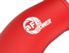aFe 2024+ Toyota Tacoma BladeRunner  2.5in & 3in Aluminum Hot & Cold Charge Pipe Kit - Red - 46-20724-R Photo - Close Up