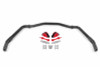 BMR 05-14 Ford Mustang Front Hollow 38mm Sway Bar Kit w/ Bushings - Hammertone Black - SB754H User 1