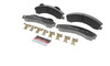 Brembo 09-17 Chevrolet Silverado 2500 HD/GMC Sierra 2500 HD/Silverado 3500 HD Front NAO Brake Pad - P10072N Photo - Close Up