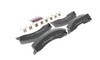 Brembo 09-17 Chevrolet Silverado 2500 HD/GMC Sierra 2500 HD/Silverado 3500 HD Front NAO Brake Pad - P10072N Photo - Close Up