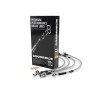Goodridge 09-19 Toyota Corolla (Rear Drum / Excl Hybrid) Stainless Steel Brake Lines - 21202 Photo - Primary