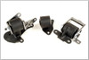 Innovative 96-00 Civic H-Series Black Steel Mounts 85A Bushings - 20050-85A Photo - Primary