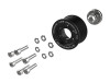 aFe 15-23 Dodge Challenger / 15-23 Dodge Charger SRT Hellcat 2.85in Supercharger Power Pulley Kit - 79-10007 Photo - Unmounted