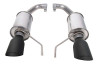 Roush 2024 Ford Mustang GT/EcoBoost Dual Tip Axle Back Exhaust w/ Black Tips - 422333-BLK Photo - Primary
