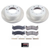 Power Stop 03-09 Hummer H2 Rear Semi-Coated Rotor Kit - SC2036 Photo - Primary