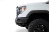 Addictive Desert Designs 20-23 GMC Sierra 2500/3500 Bomber Front Bumper - Black - F460014110103 Photo - Mounted