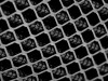 aFe POWER Magnum FLOW Blk Pro 5R Air Filter 6.75x5in Flange x 9.25x7.5 Base x 7.75x6 Top x 18 Height - 24-90202K Photo - Close Up