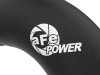 aFe 2024 GM Diesel Trucks V8 6.6L L5P BladeRunner Aluminum 3in Hot & 3.5in Cold Charge Pipe - Black - 46-20704-B Photo - Close Up