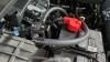 J&L 23-24 Ford F-250/F-350 7.3L Oil Separator 3.0 Passenger Side - Black Anodized - 3094P-B Photo - Mounted