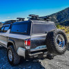 Westin EXP Truck Cap COMPLETE KIT A + B (16-23 Toyota Tacoma 5.2ft. Bed) - 16-11065 Photo - Mounted