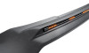 AVS 97-06 Jeep Wrangler TJ Aeroskin Low Profile Hood Shield w/ Lights - Black - 953091 Photo - Close Up