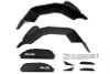 DV8 Offroad 20-24 Jeep Gladiator JT Rear Inner Fender Liners - Satin Black - INFEND-07RB Photo - out of package