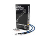 Goodridge 20-23 Kawasaki Z900/SE ABS Electric Blue Rear SS Brake Lines - KW0912-4RC-EB Photo - Primary