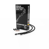 Goodridge 85-89 Kawasaki GPZ1000RX A1-A3 Black Brake Lines w/Black Fittings - KW1003-1CCBK-BK Photo - Primary
