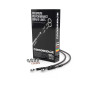 Goodridge 00-02 Aprilia RS250 Carbon Rear SS Brake Lines - AP0250-1RC-CB Photo - Primary