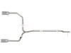 aFe GM Trucks 23-24 L6-3.0L (td) LZ0 Vulcan Series 3in 304 SS DPF-Back Exhaust System w/Polished Tip - 49-34146-P Photo - Unmounted