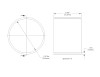 aFe POWER Universal Products Coupler Kit 3-3/4in ID x 3 in L - Black - 59-00220 Technical Drawing