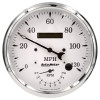 Auto Meter Old Tyme White Tach/Speedo 5in. - 120mph & 8k RPM - 1670 Photo - Primary