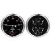 Auto Meter Old Tyme Black Quad & Tach/Speedo 5in. - 2 Pc. - 1752 Photo - Primary