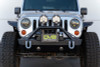 DV8 Offroad Fairlead Mounted Flip-Up License Plate Bracket - LPBM-02 Photo - Unmounted