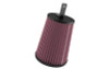 K&N 02-07 Suzuki Eiger/Vinson/08-09 KingQuad 400 Replacement Air Filter - SU-5002 Photo - Primary