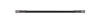 Goodridge 43in Universal Brake Line Assembly Black Hose w/Stainless Steel Fittings - 30343TC-BK Photo - Primary