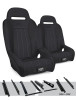 PRP GT/S.E. Suspension Seats Kit for Honda Talon (Pair) - Black - A5701-PORXP-C66-201 Photo - Close Up