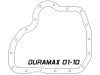 aFe POWER GM Diesel Trucks 01-10 V8-6.6L (td) Pro Series Engine Oil Pan Black w/ Machined Fins - 46-71070B Technical Drawing