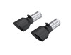 MBRP 2025+ RAM 1500 3.0L 5in. Dual Tips - Black - T5204BLK Photo - Primary