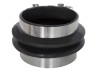 aFe Magnum FORCE Performance (3-1/2 IN ID x 3 IN L) Straight Coupler Black - 59-00022 Photo - Primary