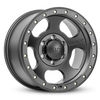 Mickey Thompson Canyon Pro Black Wheel - 18X9 5X150 BP 5in BS 0 Offset 110.1mm Bore - 274563 Photo - Primary