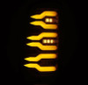 AlphaRex 99-06 Chevrolet Silverado/99-06 GMC Sierra LUXX-Series LED Tail Lights - Black - 620006 User 2