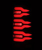 AlphaRex 99-06 Chevrolet Silverado/99-06 GMC Sierra LUXX-Series LED Tail Lights - Black/Red - 620007 User 2
