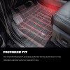 Husky Liners 2024 Toyota Tacoma Double Cab WeatherBeater 2nd Row Black Floor Liners - 14921 Photo - lifestyle view