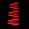 AlphaRex 99-06 Chevrolet Silverado Sierra LUXX-Series LED Tail Lights Alpha-Black - 620005 User 3
