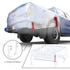 EGR 24-25 Ford Ranger w/ 5ft Bed J-Brace Support for RollTrac - RA039842 User 2